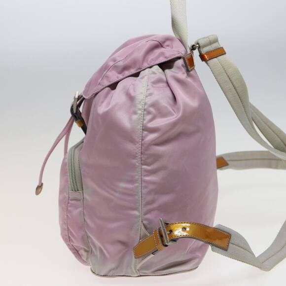 PRADA Backpack Nylon Pink - Picture 5 of 10